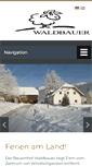 Mobile Screenshot of berger-waldbauer.com